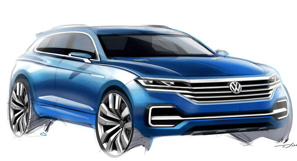  VW Tipped To Reveal New Touareg At April’s Beijing Show
