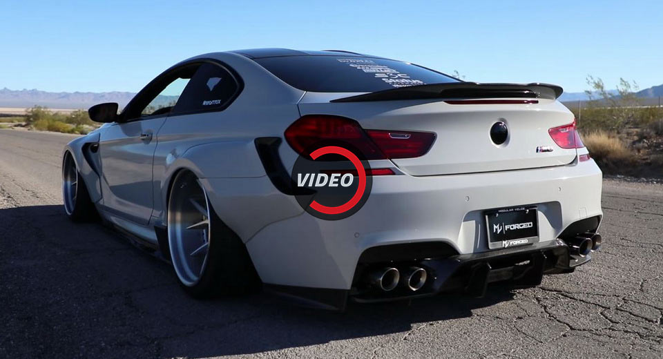  Widebody BMW M6 Gets Its Bark On Thanks To Armytrix Exhaust