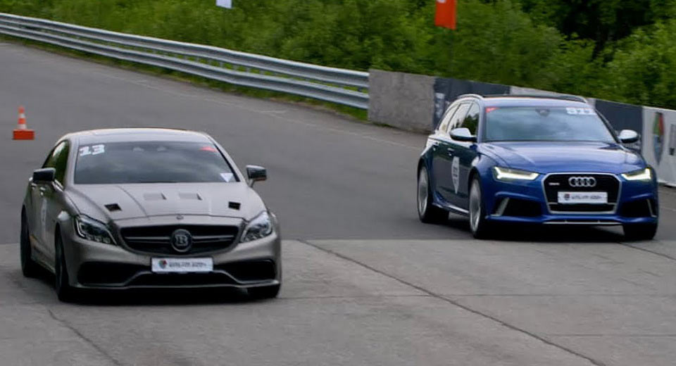 750HP Audi RS6 Puts A Decent Fight Against 1,200HP Mercedes-AMG CLS