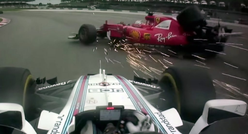  Collisions Galore: Relive The 10 Most Dramatic Moments Of F1 2017