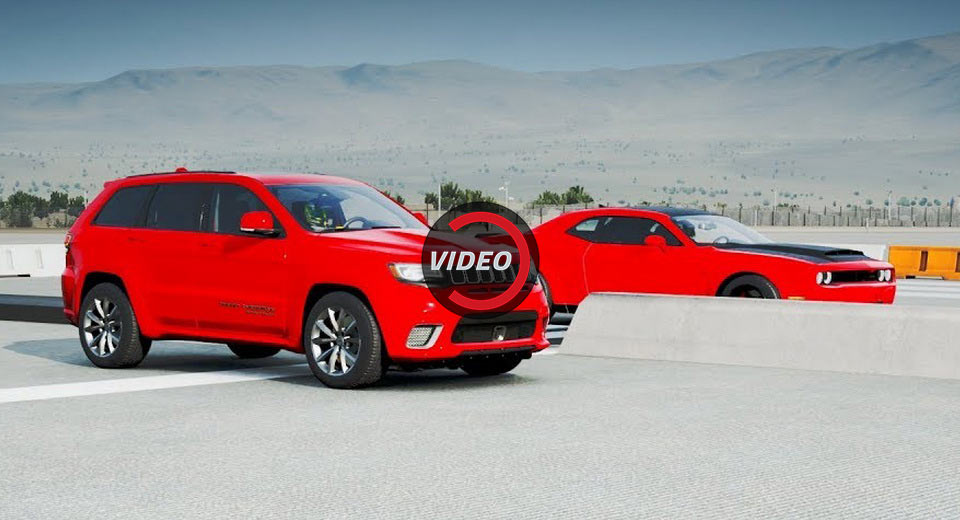 Grand Cherokee Trackhawk Races Challenger Hellcat In Forza Motorsport 7