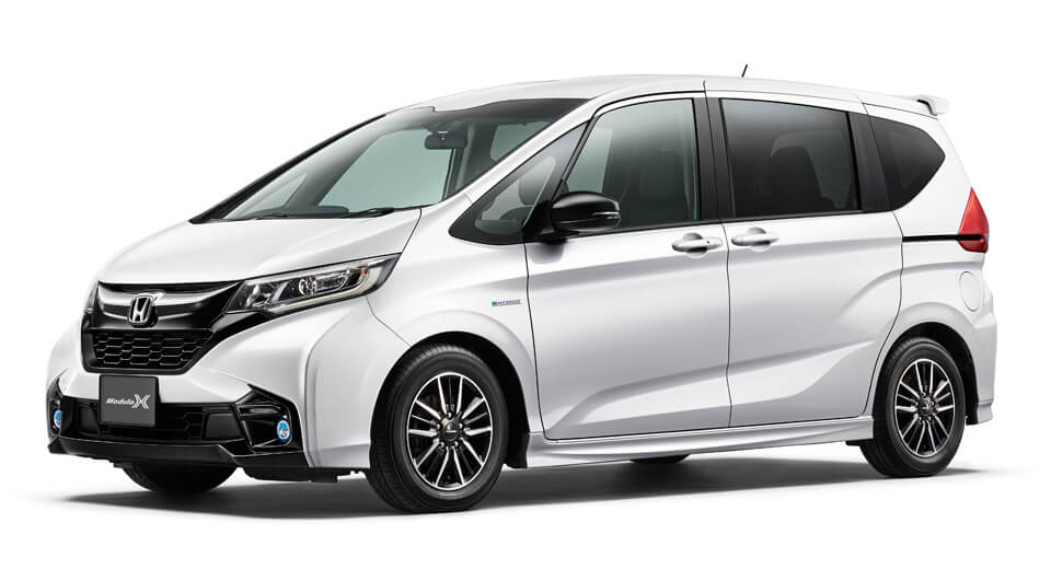  Honda Freed Modulo X Gives The Little Minivan A Sportier Edge