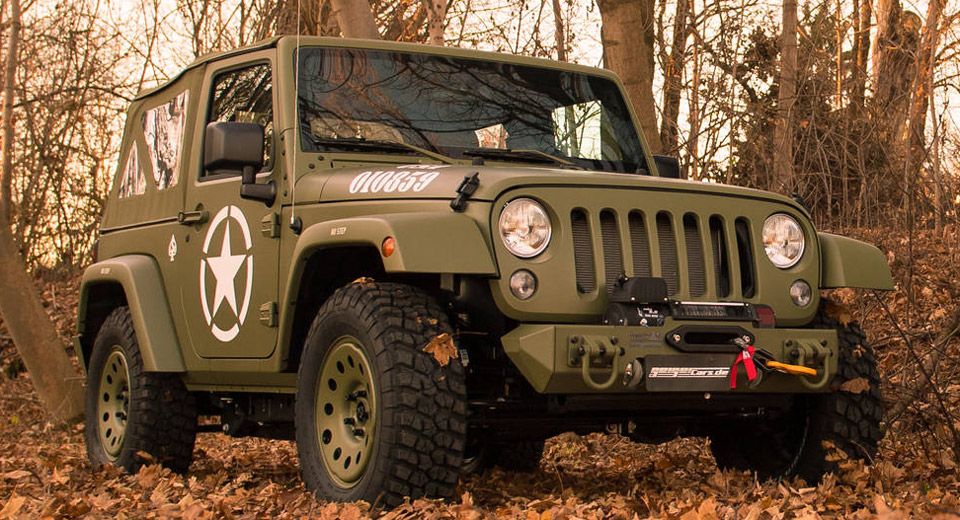 Geiger Sends Off JK Wrangler With WW2-Style Willys Special | Carscoops