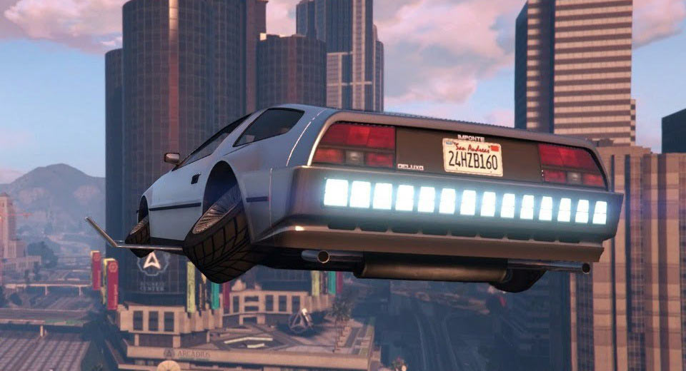  Take A Closer Look At GTA’s Back To The Future-Inspired Deluxo