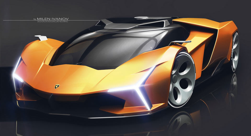  Lamborghini Concepto X Study Takes Us Back To The Future