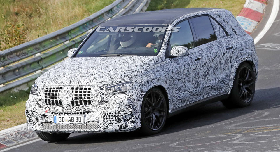  2019 Mercedes-AMG GLE 63 Prototype Not Done Stretching Its Wings