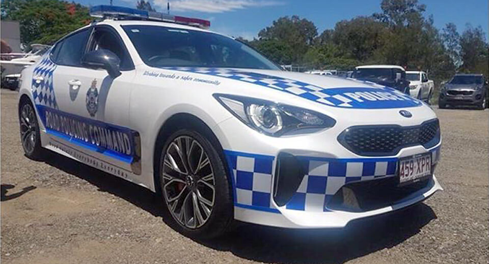  Australian Police Put The Kia Stinger On Patrol