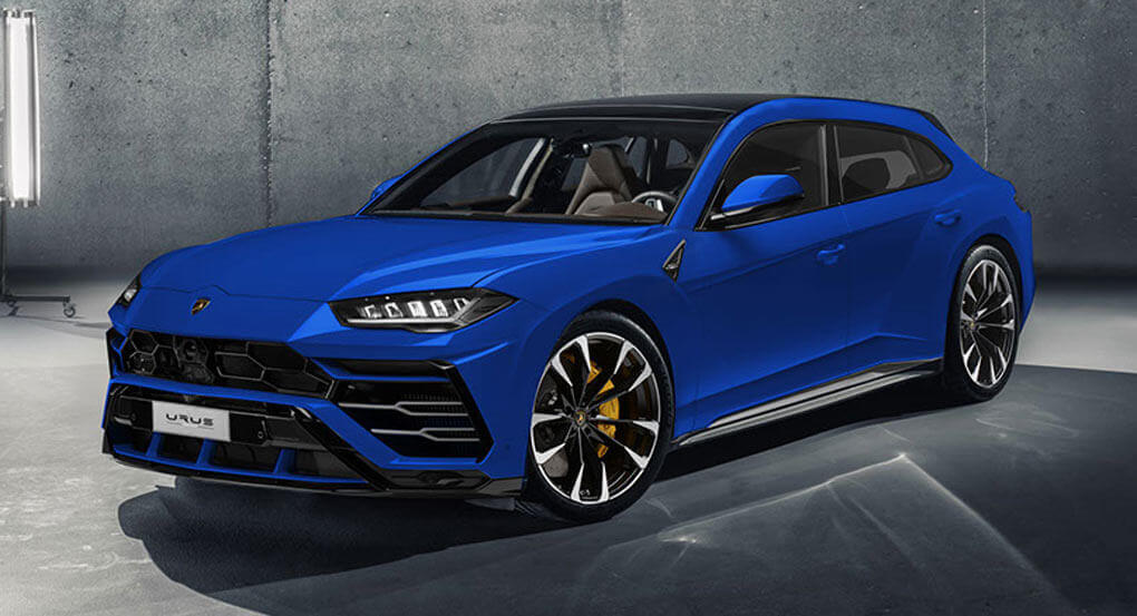  Lamborghini Urus Rendered As A Panamera Sport Turismo Rival
