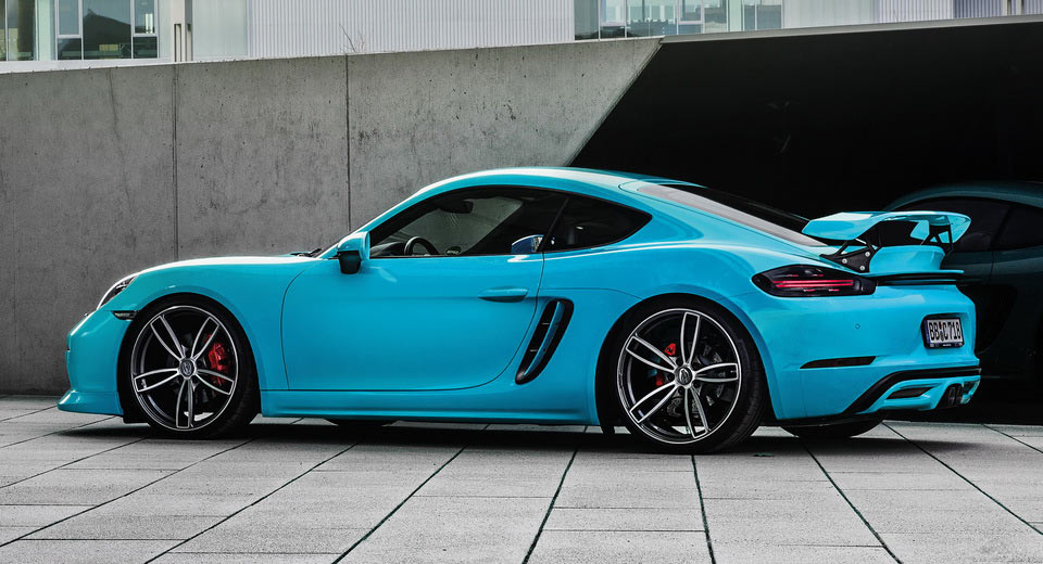  TechArt Tunes Porsche 718 To 400PS, Adds Nose Lift System