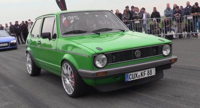 VW Golf Mk1 With 455HP Proves Old-Timers Still Have What It Takes