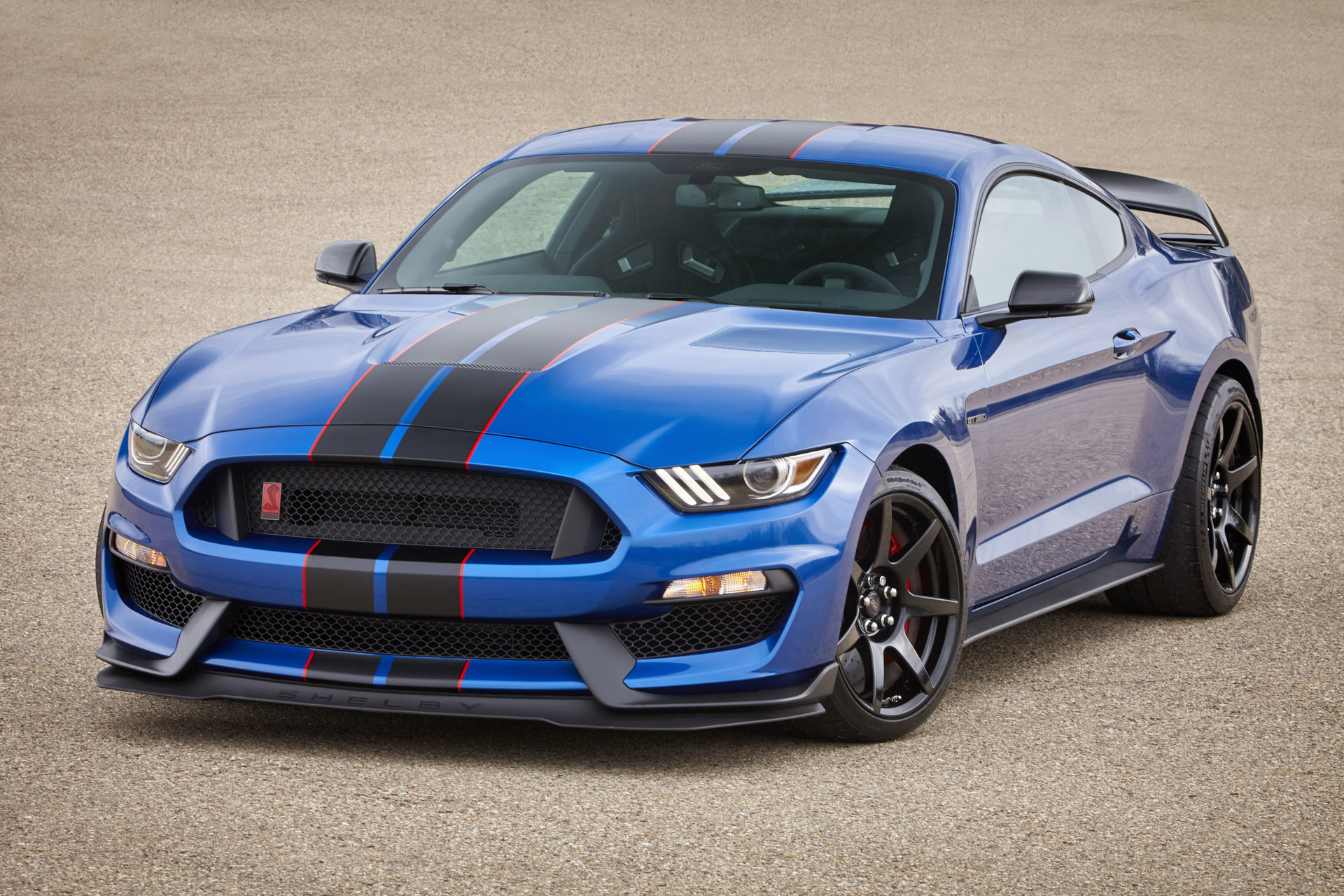 2017 Ford Shelby GT350R in Lightning Blue Ford Mustang Shelby GT500 Tipped For Chicago Debut