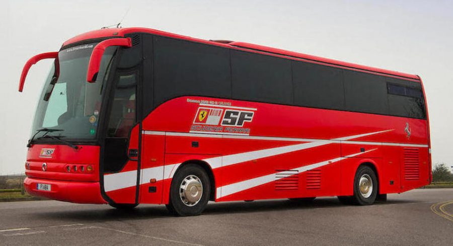  Become The Envy Of The Caravan Park With Scuderia Ferrari’s Custom Iveco Motor Home