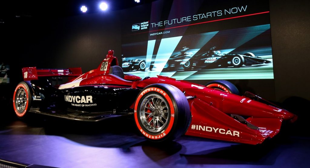 IndyCar Reveals Its Sleek New Racer In Detroit