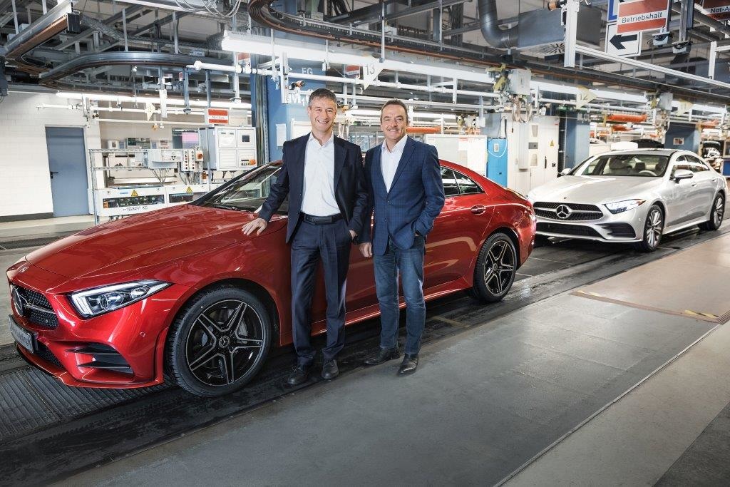 Mercedes-Benz Werk Sindelfingen startet Produktion des neuen CLS 2019 Mercedes-Benz CLS Production Starts In Germany