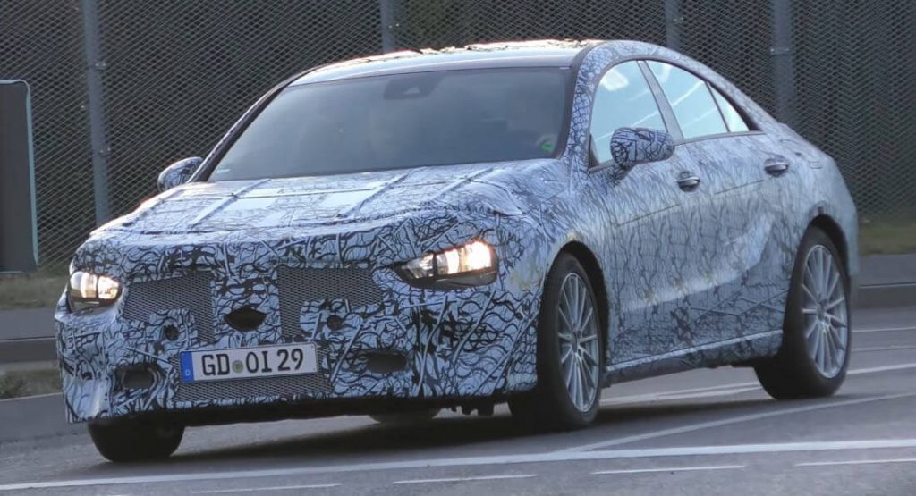  Second-Gen Mercedes CLA Not Ready To Show Some Skin Yet