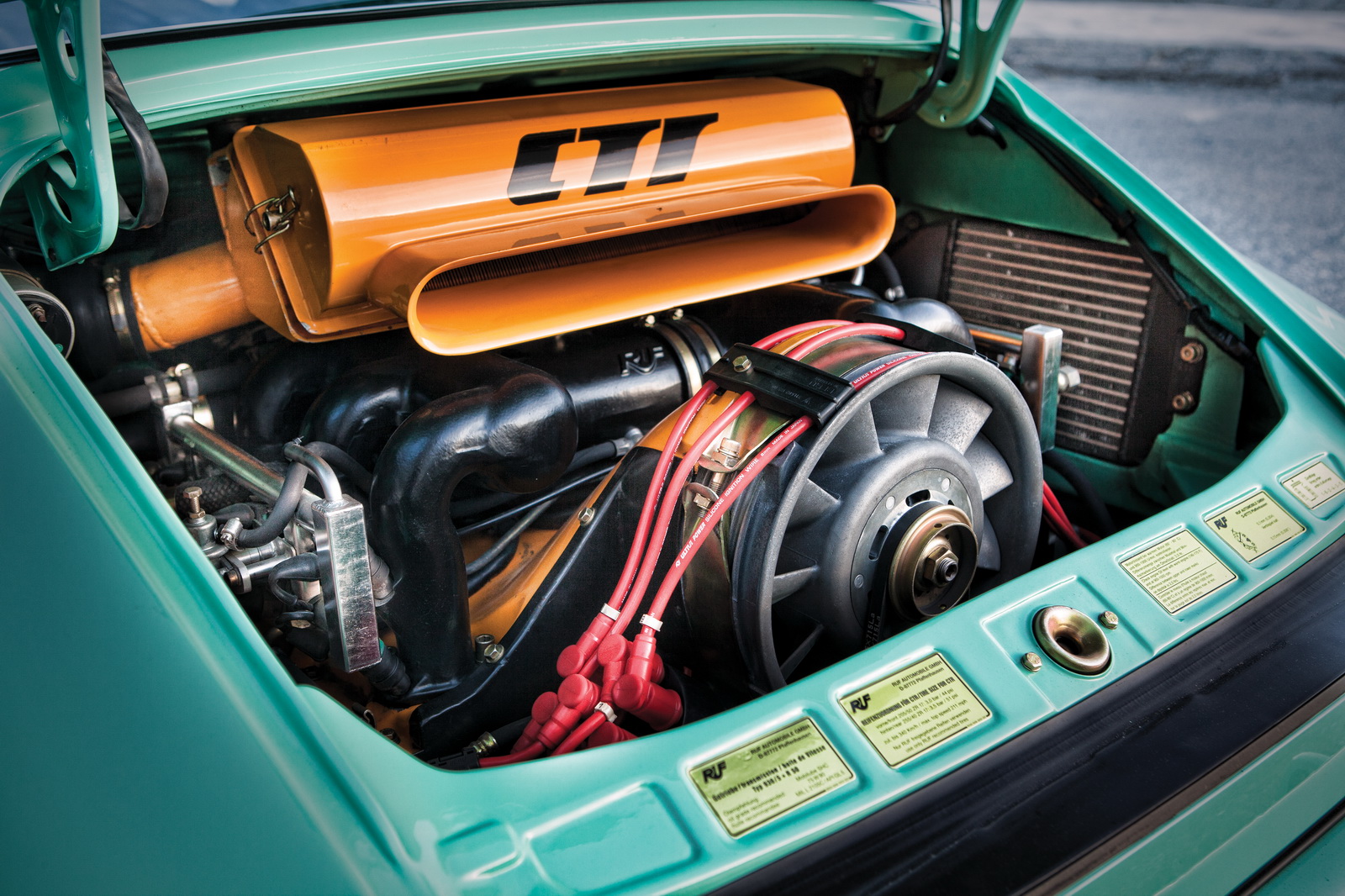 3 Gorgeous Mint Green RUF CTR Clubsport Offered At No Reserve