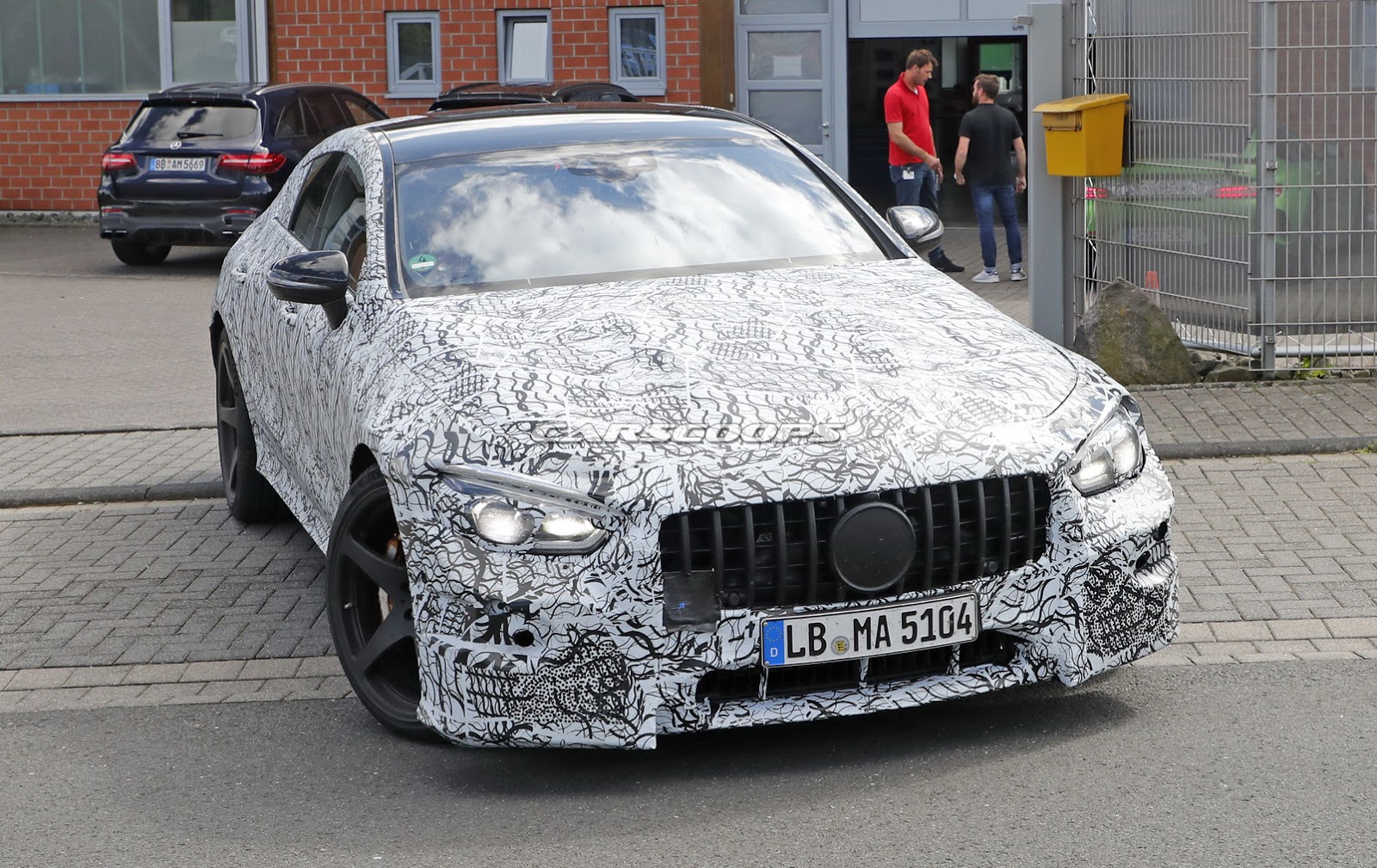 AMG-GT4-Less-Camo-Spy-12 Mercedes-AMG GT4 Will Reportedly Debut In Geneva