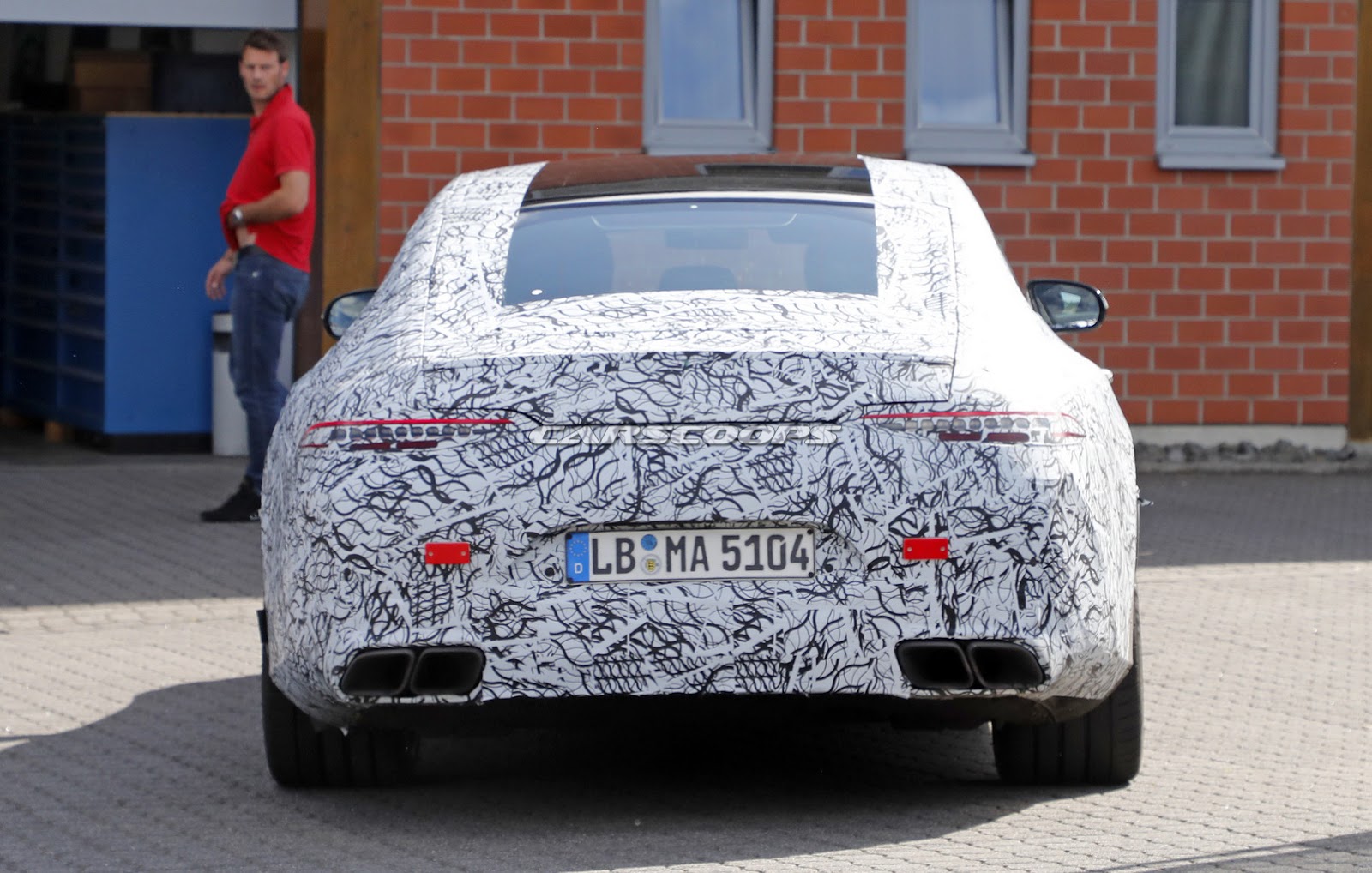 AMG-GT4-Less-Camo-Spy-19 Mercedes-AMG GT4 Will Reportedly Debut In Geneva