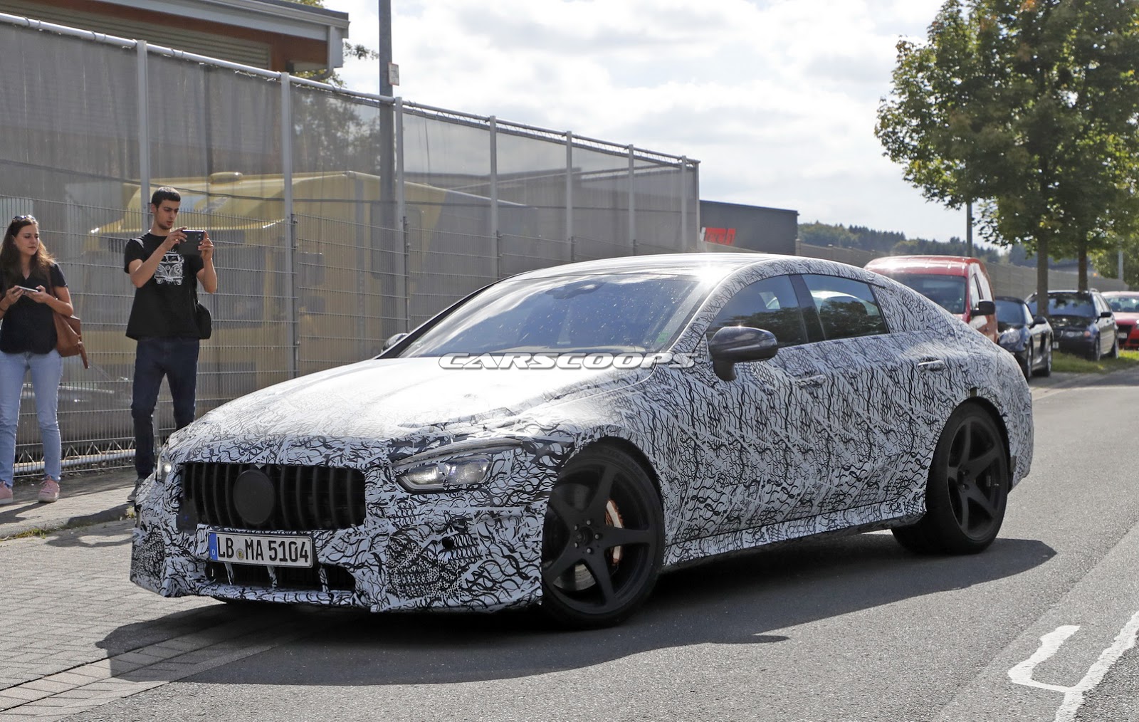 AMG-GT4-Less-Camo-Spy-25 Mercedes-AMG GT4 Will Reportedly Debut In Geneva