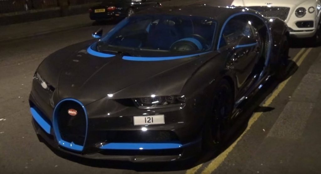  Full Carbon Bugatti Chiron Lands In London