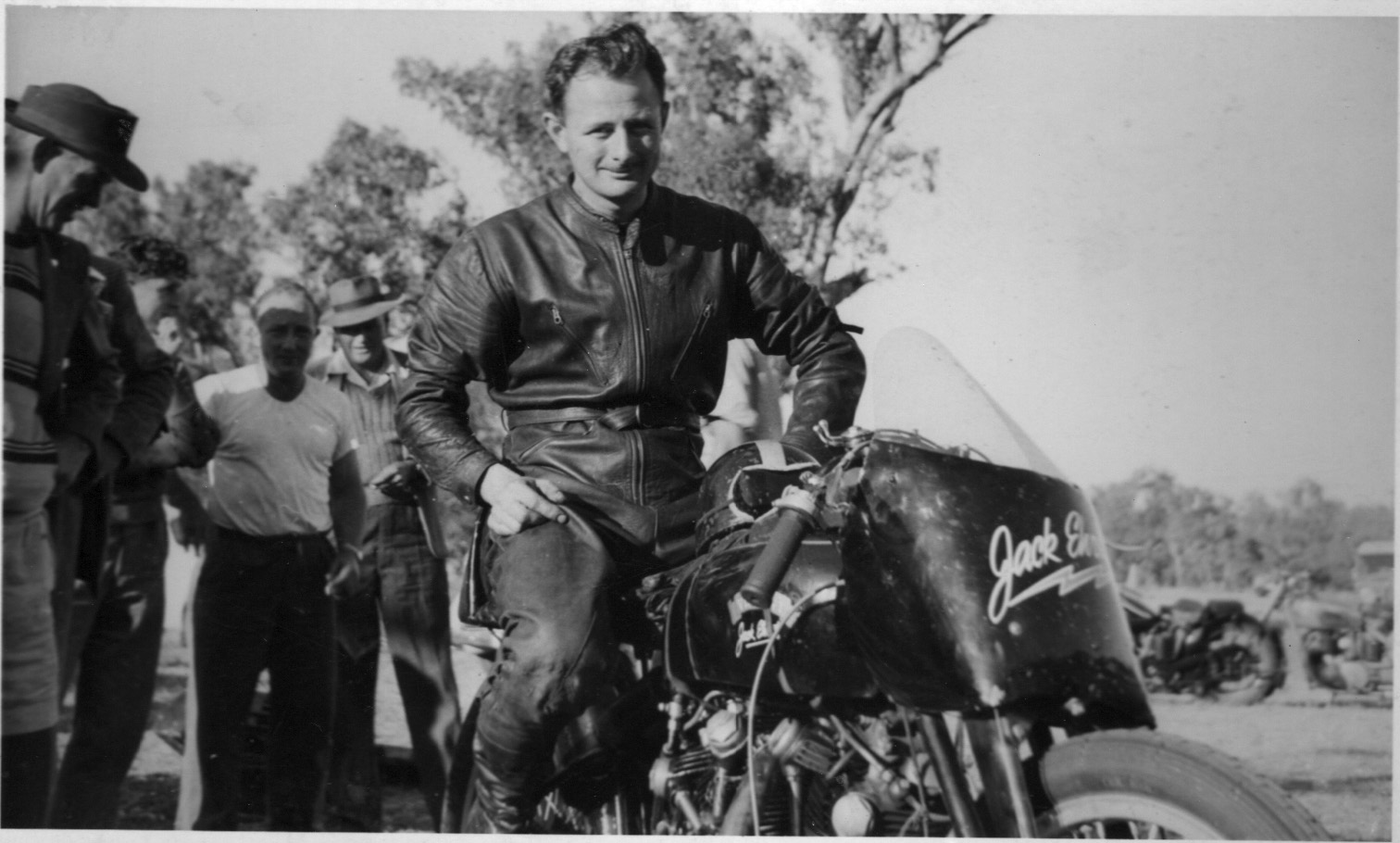 Castlereagh Speed Trials 1952 Jack Ehret-01 Someone Paid Nearly $1 Million For This Old Motorcycle