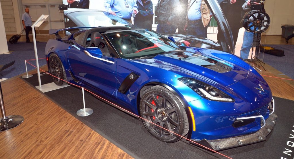 800+ HP Genovation GXE Electric Corvette Debuts At CES