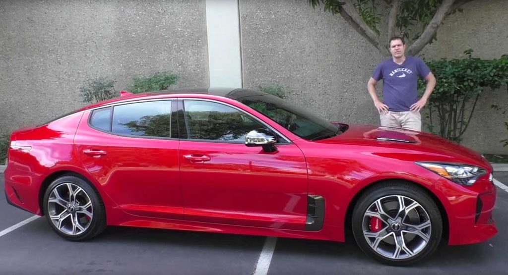 Doug DeMuro Kia Stinger The Worst Thing About Kia’s Stinger GT Is Its Non-Luxury Badge