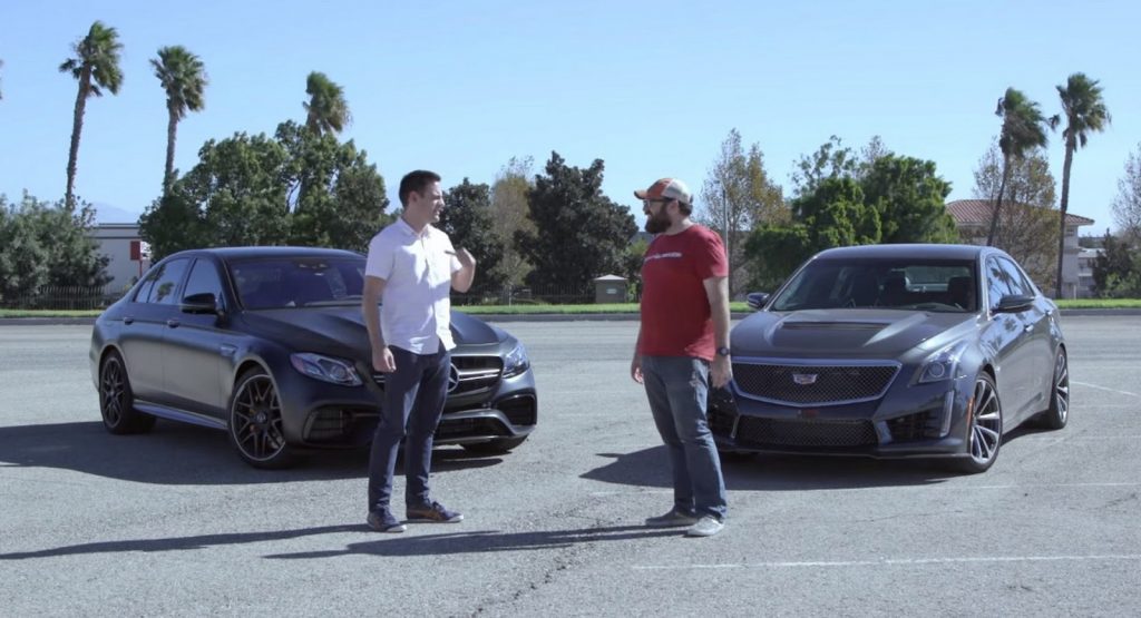  Mercedes AMG E63 vs Cadillac CTS-V: This Comparison Might Surprise You