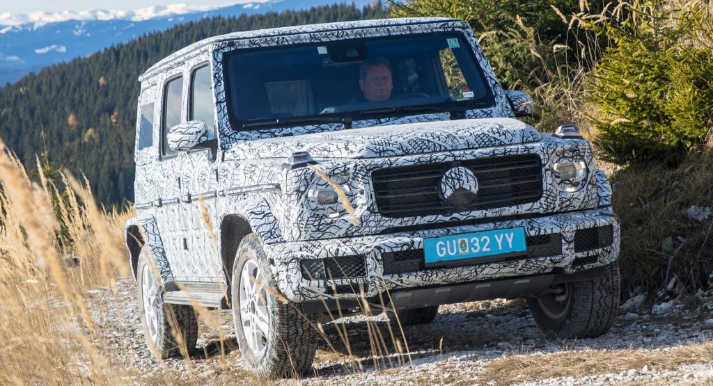  2019 Mercedes G-Class Previewed Ahead Of Detroit Debut