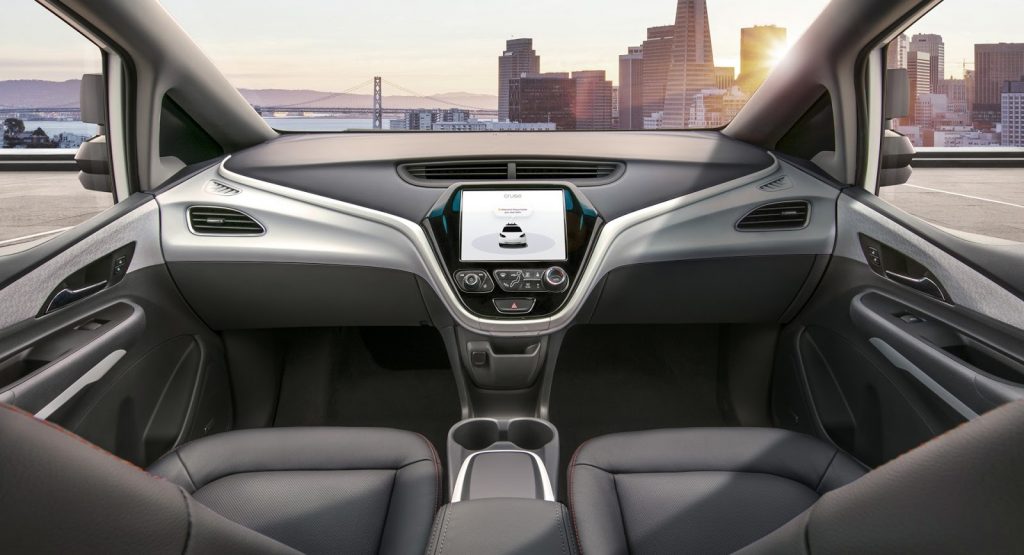  GM’s New Autonomous Vehicle Has No Steering Wheel or Pedals