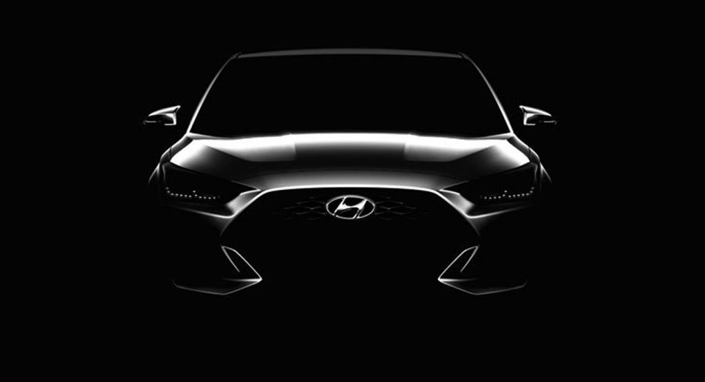  Hyundai Veloster Teasers Show What We Already Know