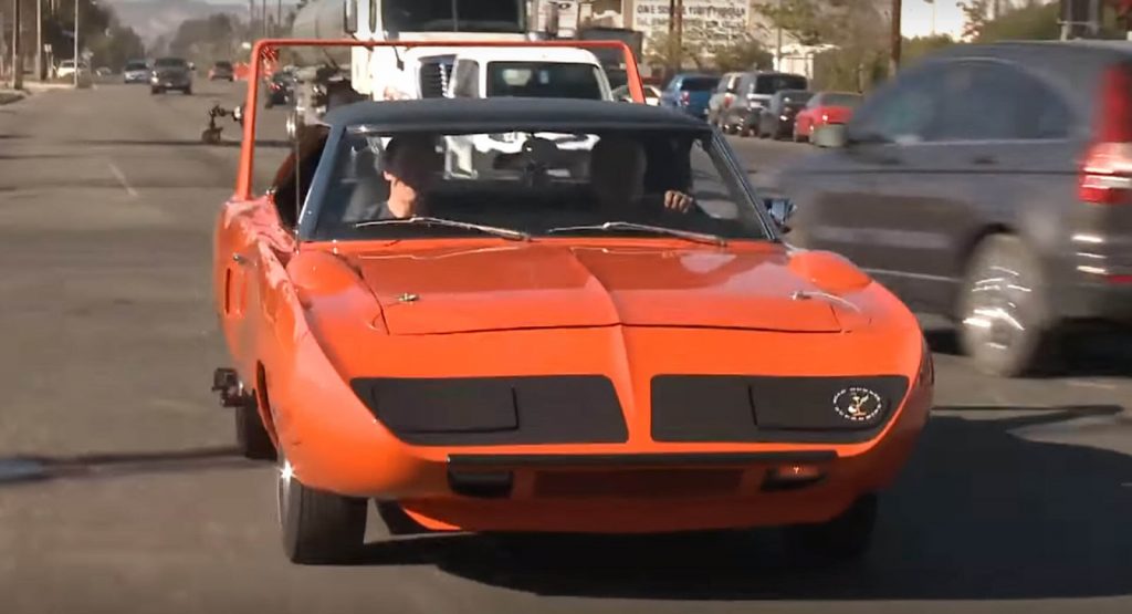  Jay Leno Goes Back In Time With Plymouth Superbird