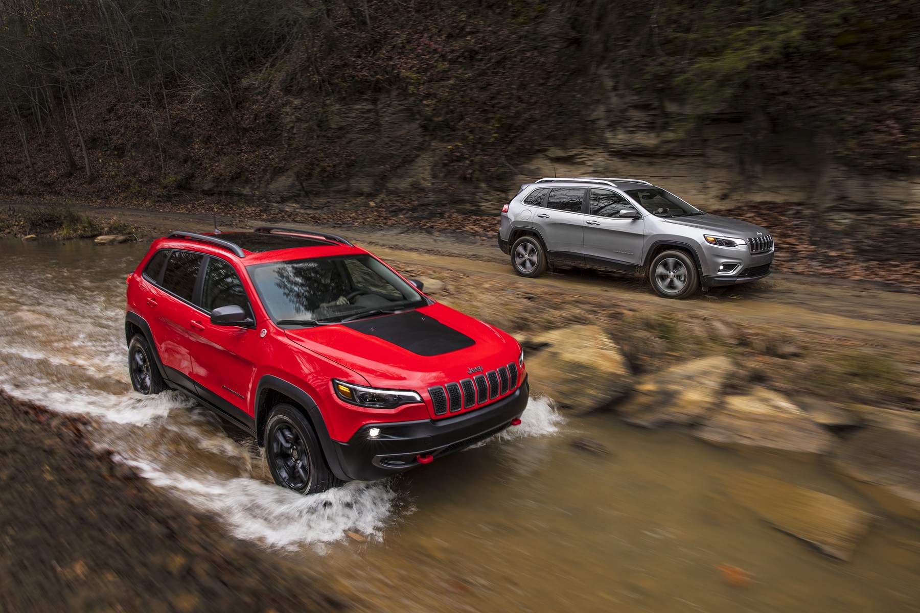 2019 Jeep® Cherokee Trailhawk and Jeep Cherokee Limited 2019 Jeep Cherokee Pricing Starts At $25,190