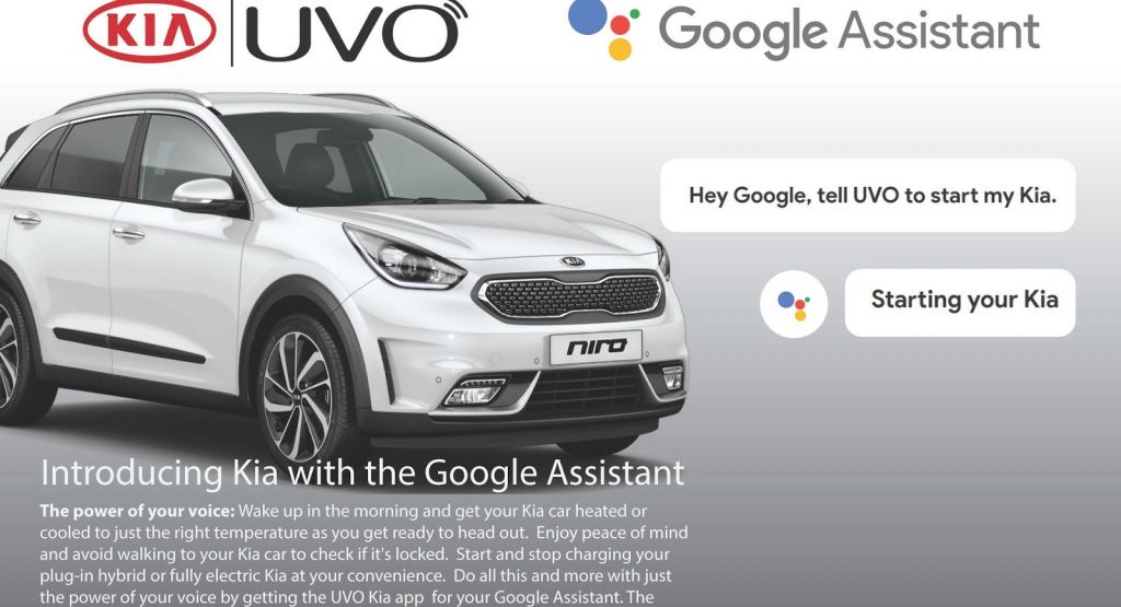  CES 2018: Kia Adds Google Assistant To Its Infotainment Systems