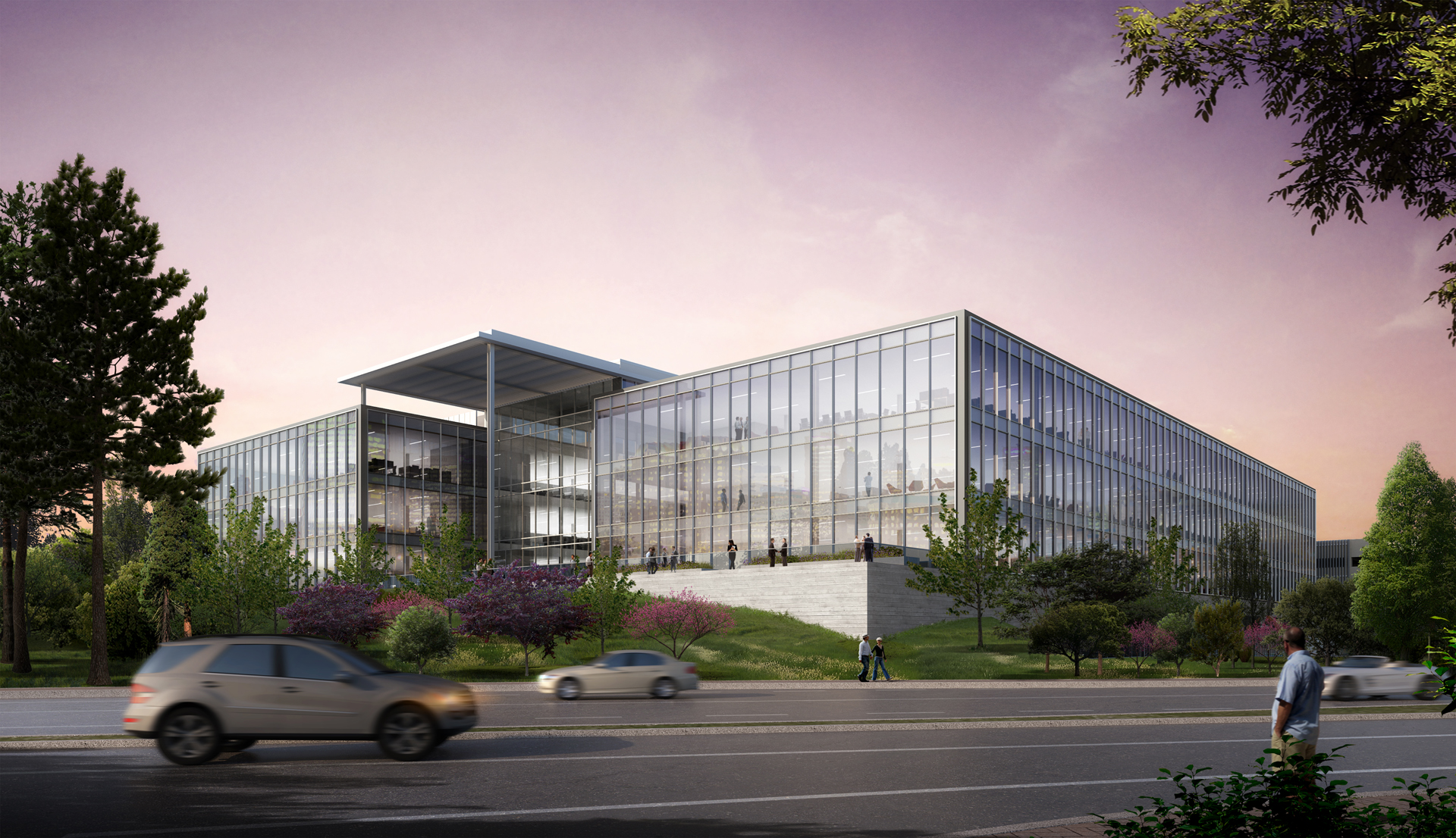 MBUSA Atlanta HQ hi res rendering The PSA Group Is Setting Up Shop In Atlanta