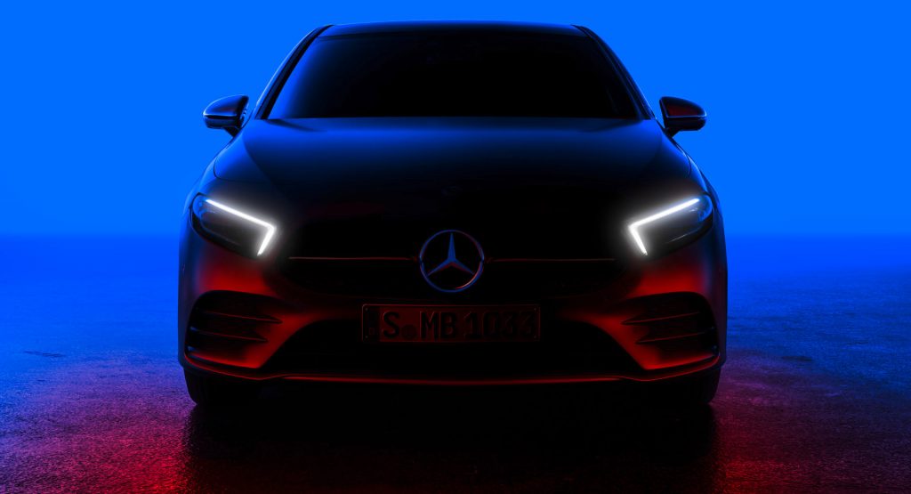Mercedes-Benz-A-Class- Mercedes-Benz Teases Next-Generation A-Class Before February 2 Premiere
