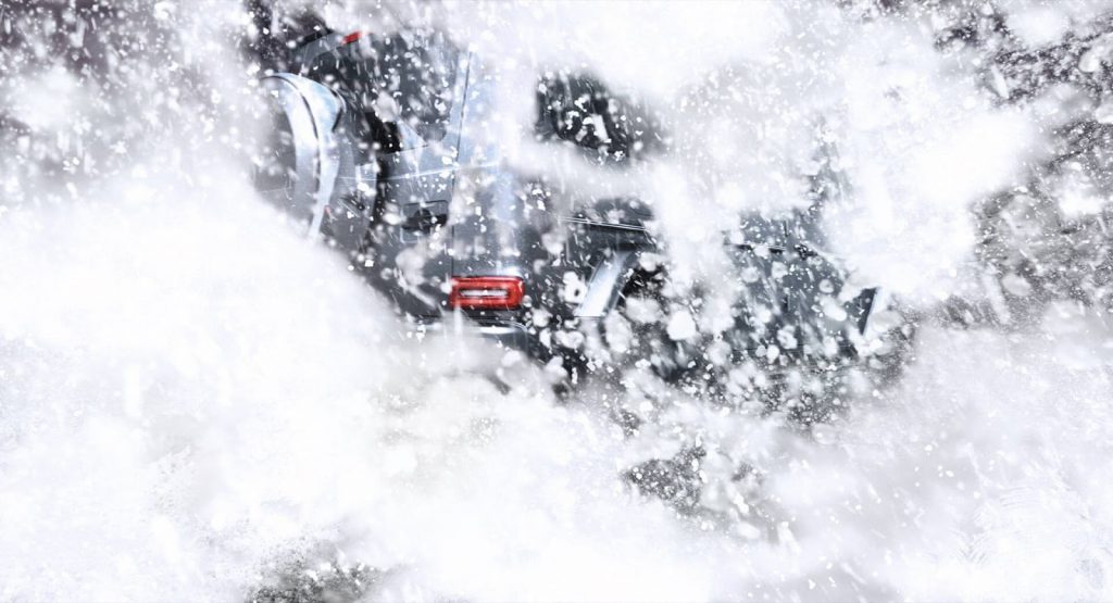  2019 Mercedes-Benz G-Class Plows Into The Snow In Latest Teaser