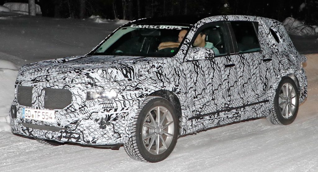 2020 Mercedes GLB Spy Debut: Meet The GLA’s Bigger, Boxier Brother