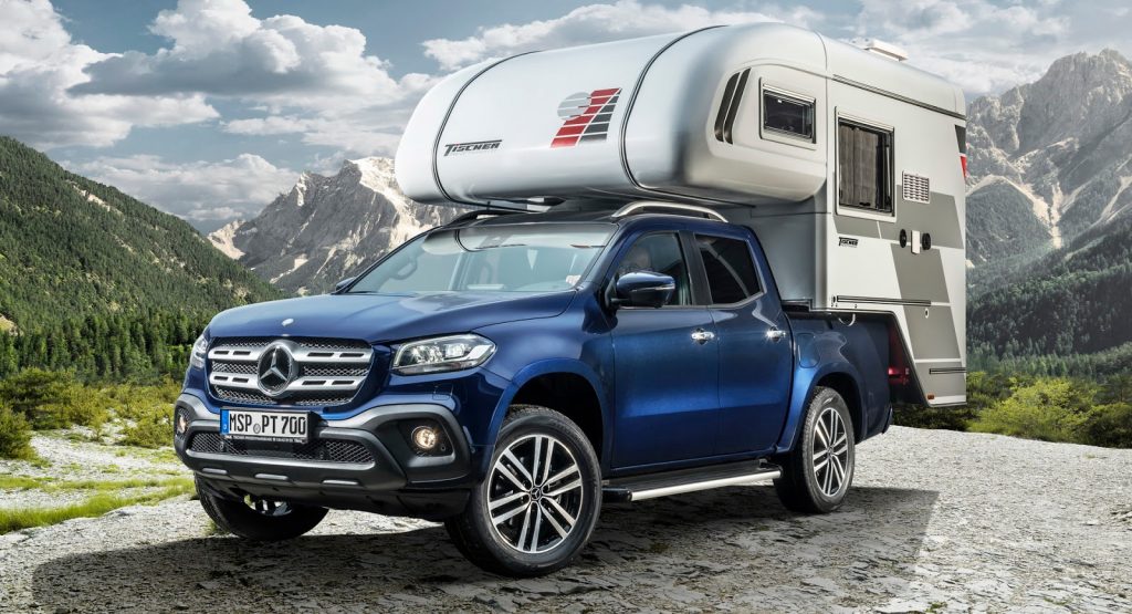  First Mercedes X-Class Camper Concepts Debut In Germany