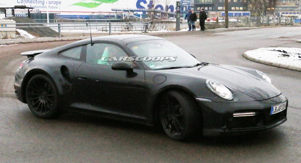  New Porsche 911 Turbo Spied, Could Have Around 600 HP