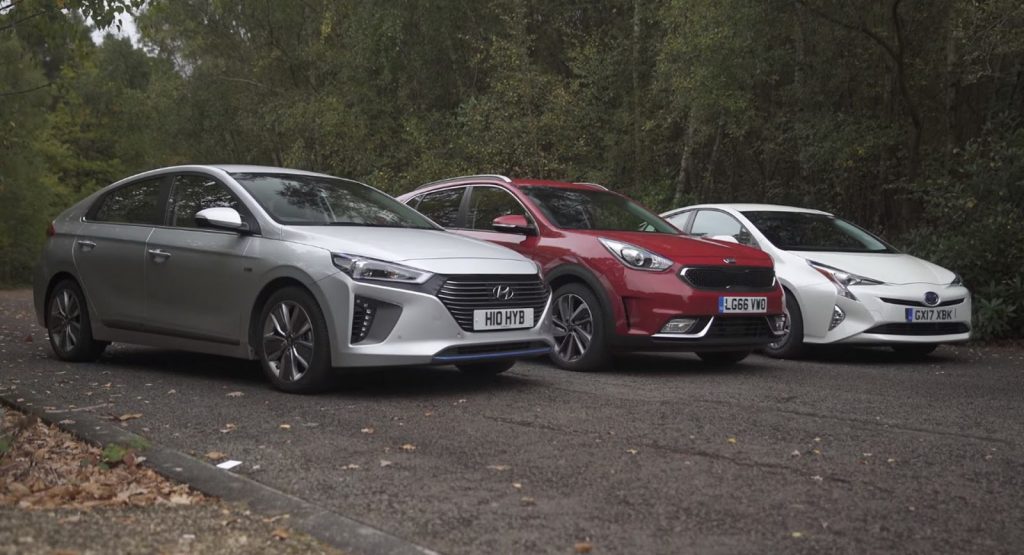  Toyota Prius Vs Hyundai Ioniq and Kia Niro In Battle Of The Hybrids
