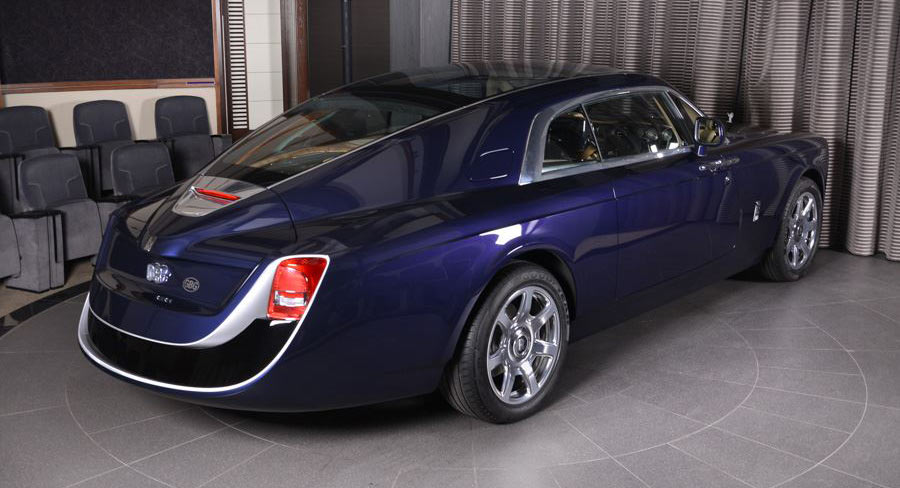  $13 Million Rolls-Royce Sweptail Drops By Abu Dhabi Showroom For Photo Op