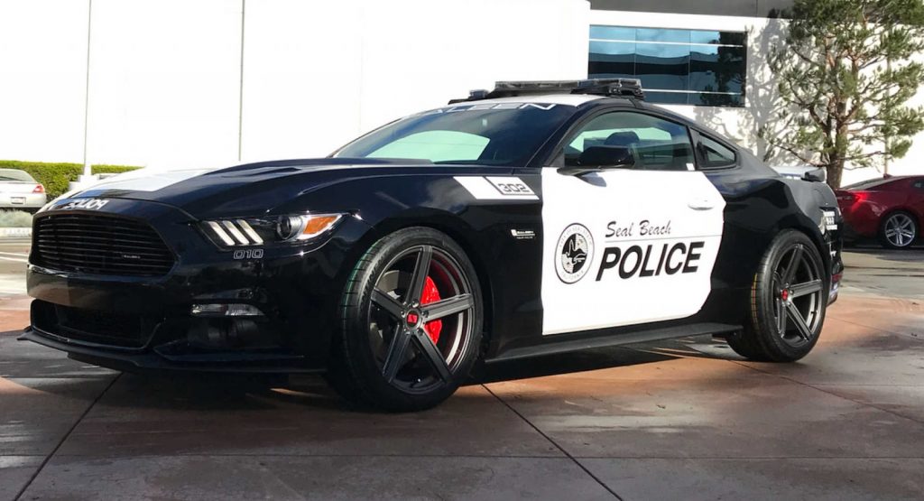Seal Beach Police Department To Get Saleen S302 Police Mustang