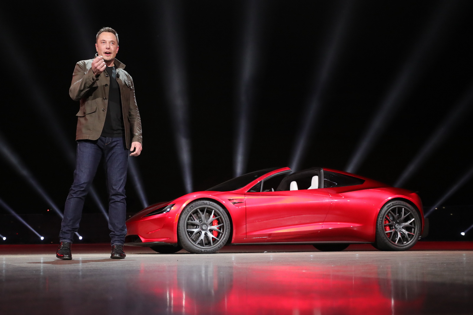 TeslaRoadster-01 Tesla Won’t Pay Musk A Salary Until New Targets Are Met
