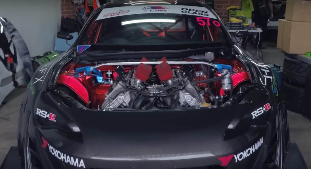  This Toyota 86 Time Attack Car Has A BMW M5 V10