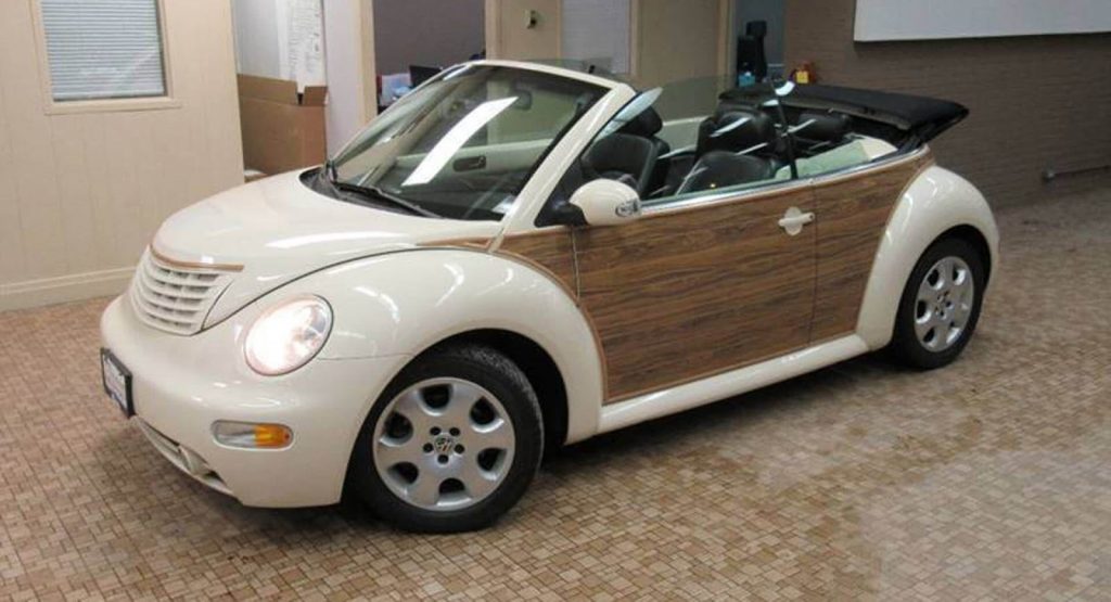  VW Beetle Meets Chrysler PT Cruiser Woody In Horrific Mishmash