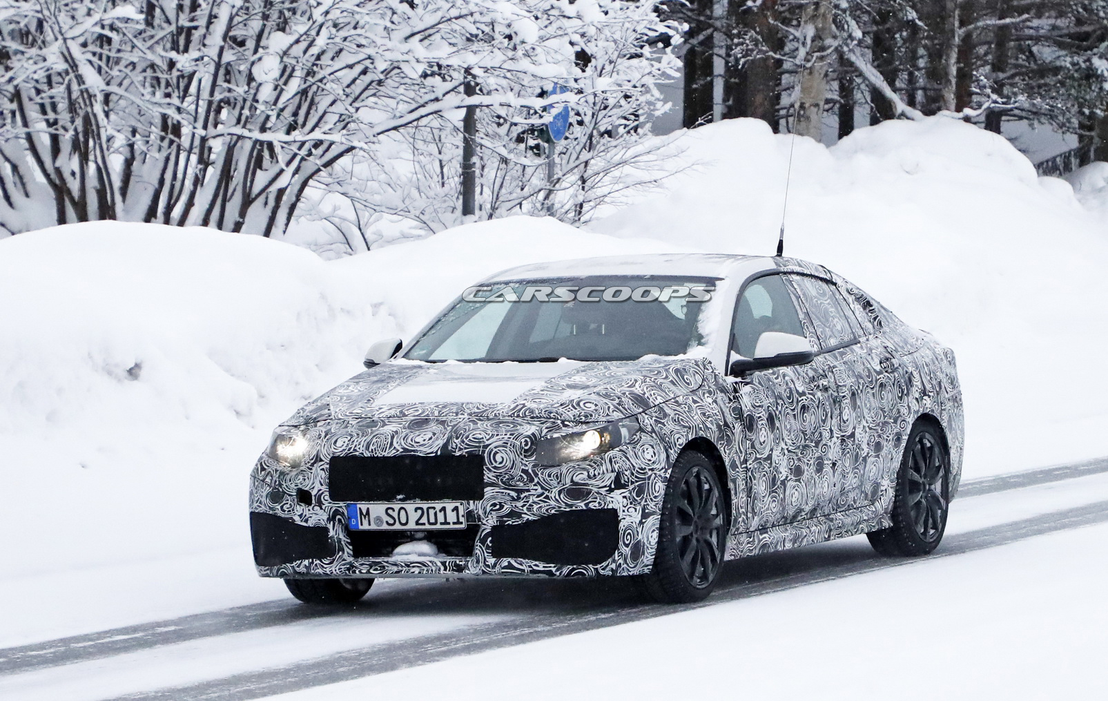 bmw-2series-gc-spy-shots-2 2020 BMW 2-Series Gran Coupe Is Coming For Merc’s CLA