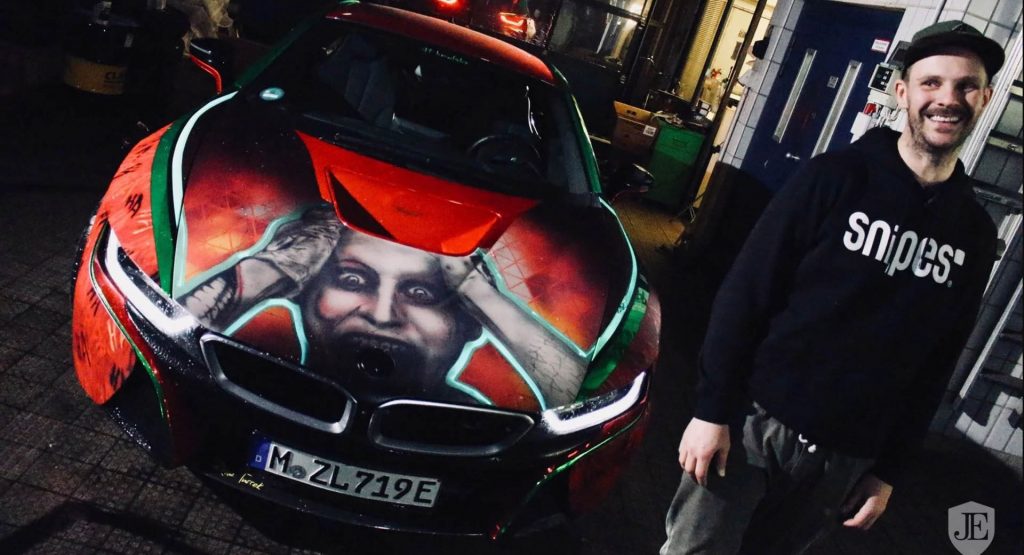  Joker-Themed BMW i8 Is Up For Sale And Its Price Is No Laughing Matter