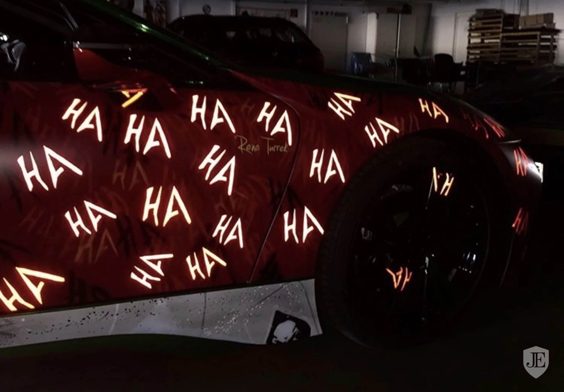 bmw-i8-joker-11 Joker-Themed BMW i8 Is Up For Sale And Its Price Is No Laughing Matter
