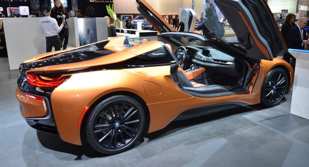  2019 BMW i8 Roadster Cuts A Dash At The Detroit Auto Show